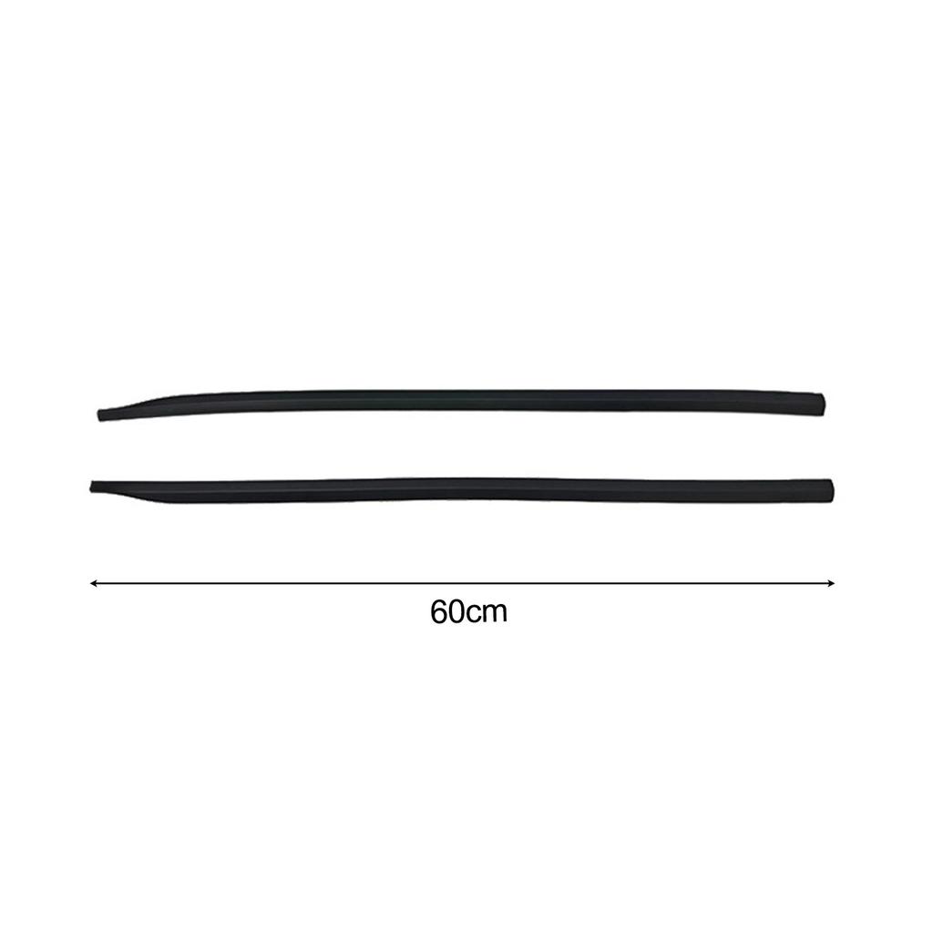 For Toyota Land Cruiser Prado LC250 2025 2025 Compatible Front Windshield A Pillar Seal Strip Rubber Pack of Two for Both Sides