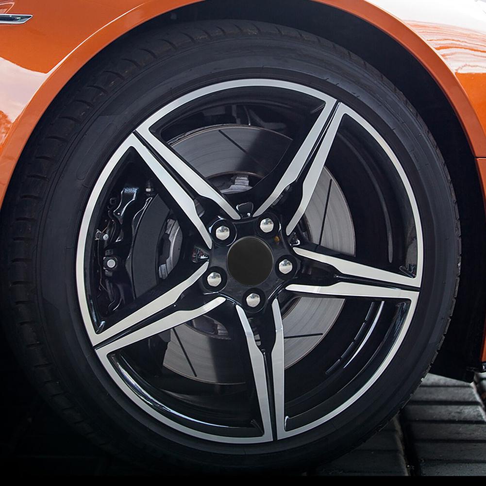 Практичный колпак ступицы колеса автомобиля, 4 шт./комплект, 4 шт./комплект, 4x65 мм, аксессуары из АБС-пластика, черная центральная крышка ступицы