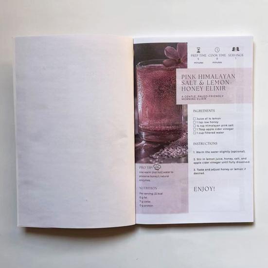 Дневник рецептов 28-дневный план челленджа для похудения Утренний детокс-ритуал с розовой солью, лимоном, имбирем и апельсином Натуральные ингредиенты Рецепты для повышения энергии