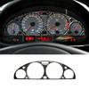 For BMW 3 Series E46 1998-05 Carbon Fiber Dashboard trument Frame Trim Cover
