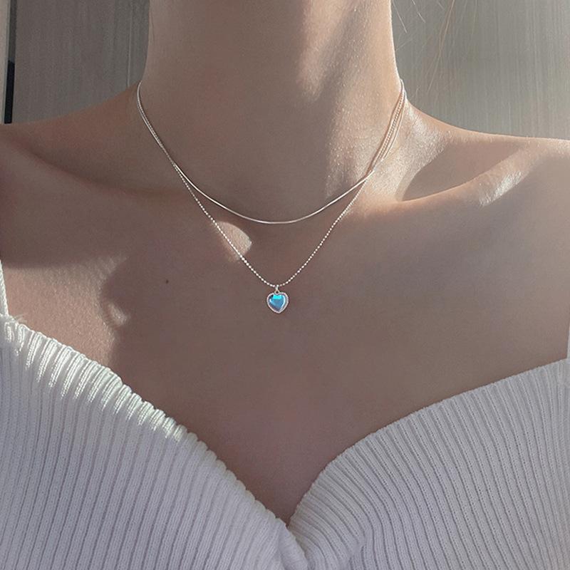 Kiss Jewelry Винтажный Золотой Цвет Жемчужное Бусинное Ожерелье Женское Двойные Цепочки Жемчужный Подвеска Чокер Корейская Мода Ожерелье Украшение