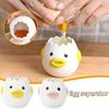 Cute Ceramic Chicken Egg Separator Practical Kitchen Gadget Dining Cooking Tool