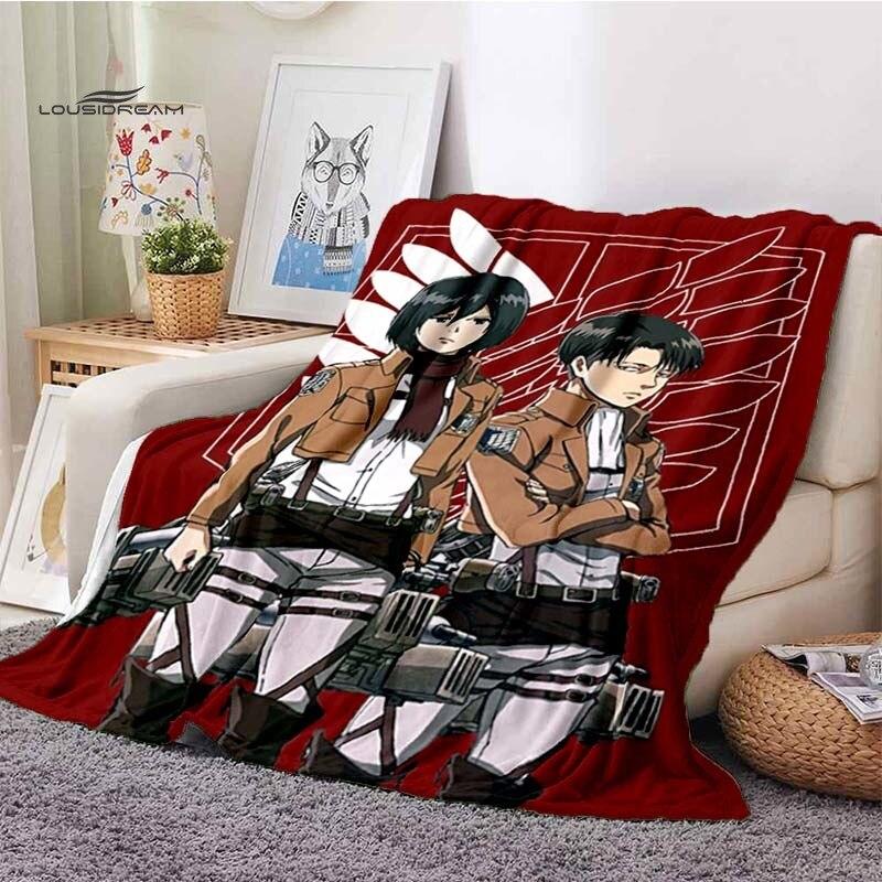 Атака на Титанов, дизайн логотипа, одеяла для кроватей, дома, путешествий, фланелевое одеяло для взрослых, для дивана, кровати, гостиной, дивана, ребенка, сохраняющее тепло