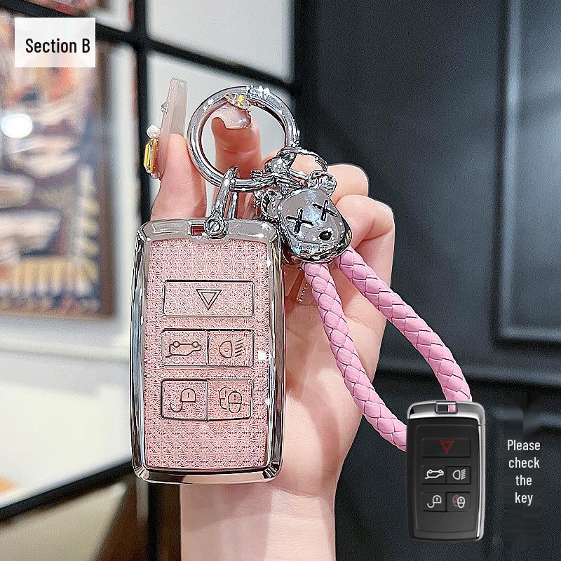 Land Rover Key Case for Range Rover, Discovery, Sport Edition, Velar, Evoque, Defender 110 Models.