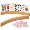 Wooden Playing Card Rack and Stand