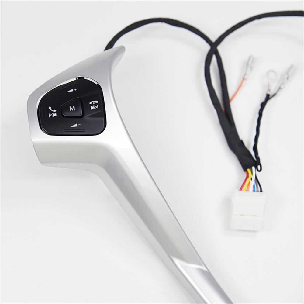 Синий светодиодный переключатель круиз-контроля Многофункциональная кнопка на рулевом колесе для Ford Fie