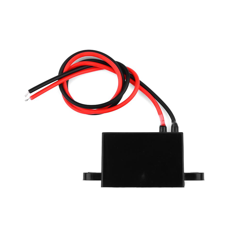 FS028 Waterproof Digital Voltmeter DC3-30V Voltage Tester 0.28-inch LED 3-digit Tube Two-wire Meter for Motor Vehicle