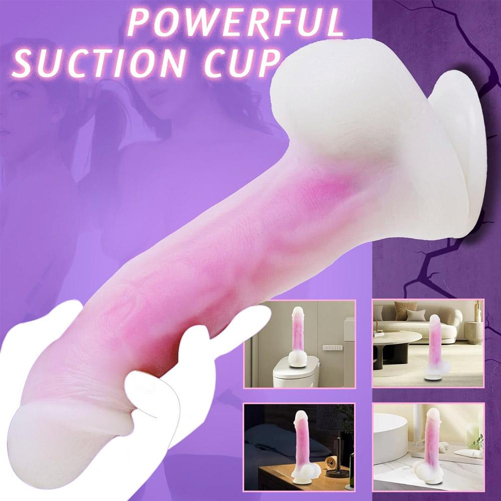 3 Push In Modes 10 Vibration Modes with Heated Vibration Dildo Vibrator Remote Control Dildo Vibrator, G-Spot Stimulation Female Sex Toys