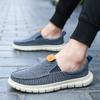 Модная мужская износостойкая дышащая парусиновая обувь на плоской подошве для ходьбы и отдыха, парусиновые модные спортивные лоферы, мужская обувь 39-47