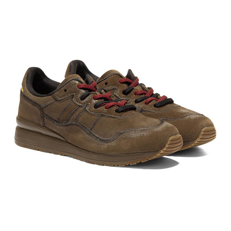 ONITSUKA TIGER Tiger Ally Stitch Модные Универсальные Кроссовки на Толстой Подошве, Прочные Повседневные Кроссовки Унисекс, Коричневые 1183C447-201