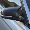 2 шт. ABS модный стиль волокна боковое зеркало крышка идеально подходит для BMW F20 F21 F30 запчасти аксессуары