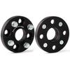 JiiiinMiiin Широкая проставка протектора со ступицей 20 мм PCD100 4H Внутренний диаметр 54,1 мм M12 x P1.5 Кованая матово-черная (Набор из 2)