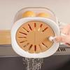 Fruit Washing Strainer Bowl 2 In 1 Kitchen Sink Drain Basket Vegetable Fruit Multifunctional With Lid Drainer Tool Bowl