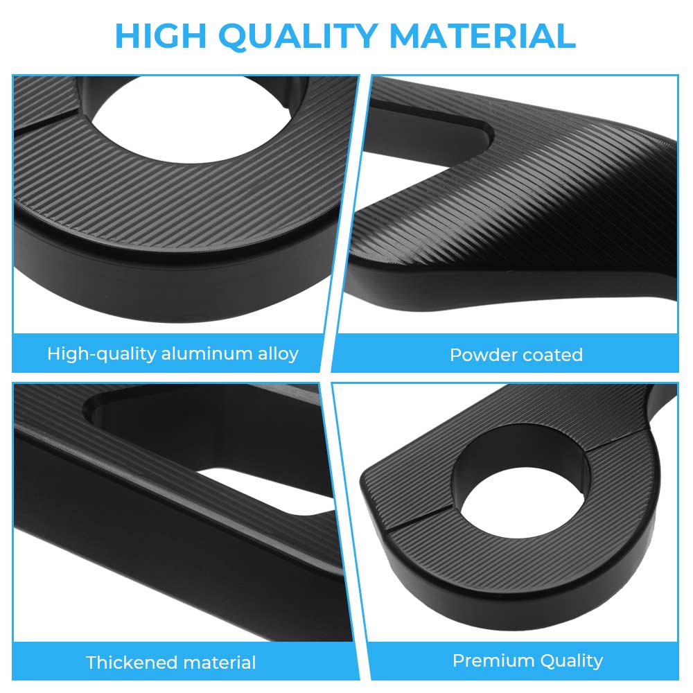 Black Motorcycle 1PairEngine Guard Lowers Fairing Support Kit Mounting Bracket For Harley Touring Road Glide Limited FLTRXL 2026