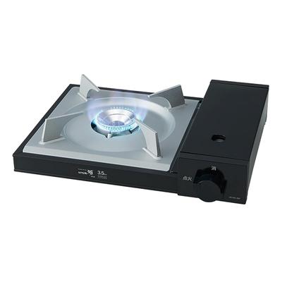 Газовая кассетная плита Iwatani Кассетная плита из легированной стали Miyabi Plus Black CB-WA-35F