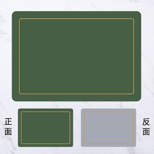 Heat insulation pad, leather dining table mat, western dining mat, waterproof and oil-proof household Nordic rectangular Phnom Penh bowl, coaster