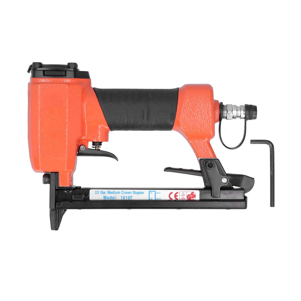 Тяжелый гвоздезабивной пистолет пневматический гвоздезабивной инструмент из легированной стали ручной гвоздезабивной пистолет для обработки древесины 1010F