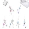 Sweet Bowknot Phone Charm Star Butterfly Pendant Keychain for Bag Accessory Phone Strap Lanyard Beaded Key Chain Jewelry
