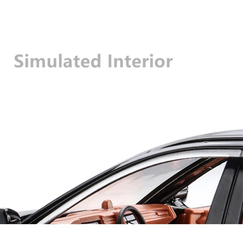 1/24 NIO ES8 внедорожник сплав новая энергия модель автомобиля литой металл игрушечный транспорт модель автомобиля высокая имитация звука и света детские подарки