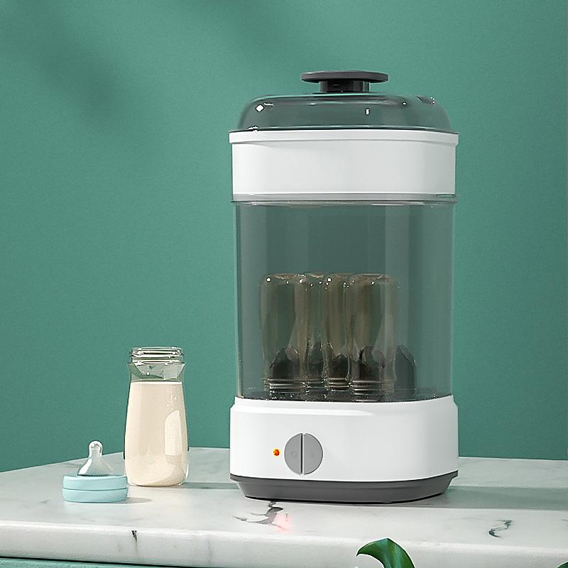 Стерилизатор для детских бутылочек и сосок паром Whale Love большой вместимости