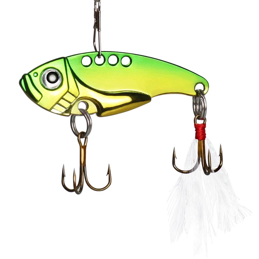 Рыболовные приманки Металлические рыболовные твердые приманки Ложка Приманки Спиннер Ложка SwimBaits Вибрационные рыболовные приманки