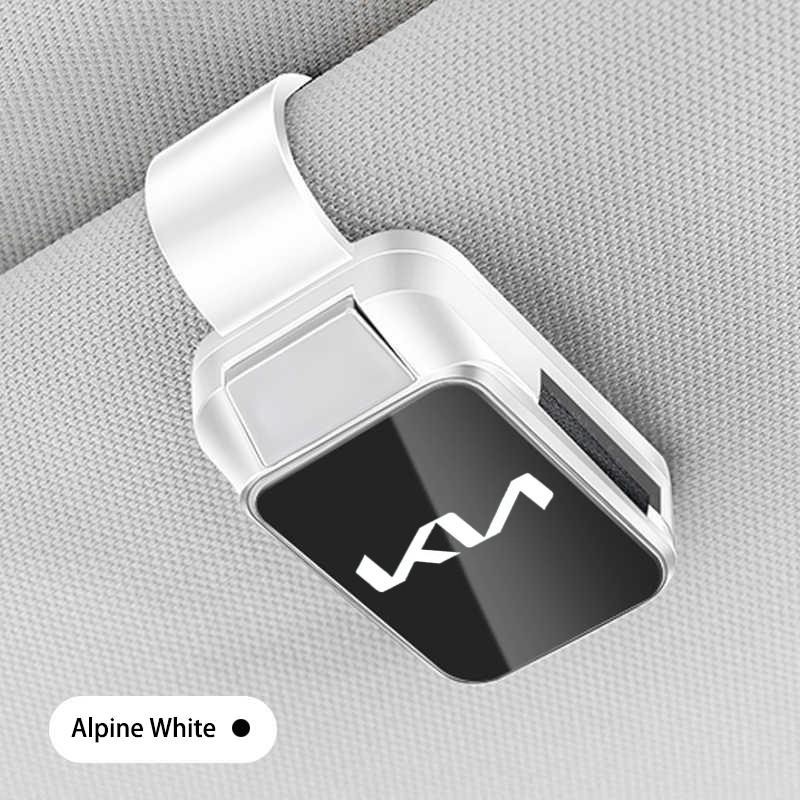 BCGHRJ1 Car Interior Visor Glasses Holder Sunglasses Clip for Kia Rio Soul Forte Sportage Picanto Niro Morning Ceed Niro 5 3 4 K7 K5 K8