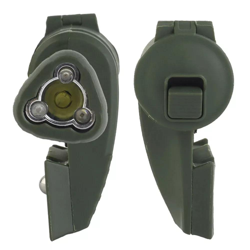 Тактический шлемный фонарь Военный светодиодный фонарик для шлема Fast Mich для занятий спортом на открытом воздухе, охоты, рыбалки, аварийный свет