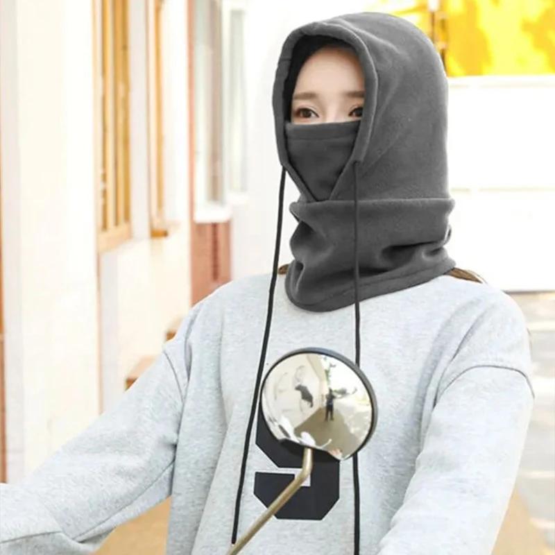 Зимний термобафф для шеи, флисовая балаклава, шарф для улицы, лыжная маска для лица, снуд, шапка-капюшон, ветрозащитный, сохраняющий тепло, велосипедный головной убор, новый