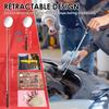 5Pcs 360° Inspection Mirror Adjust Telescoping Mirrors Extend Mechanic Tools Inspection Mirror Telescopic Handle Repairing Tools