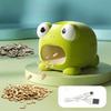Frog Shaped Sunflower Seed Peeler Porous Automatic Shelling Machine Electric Nut Opener  Nut Lovers
