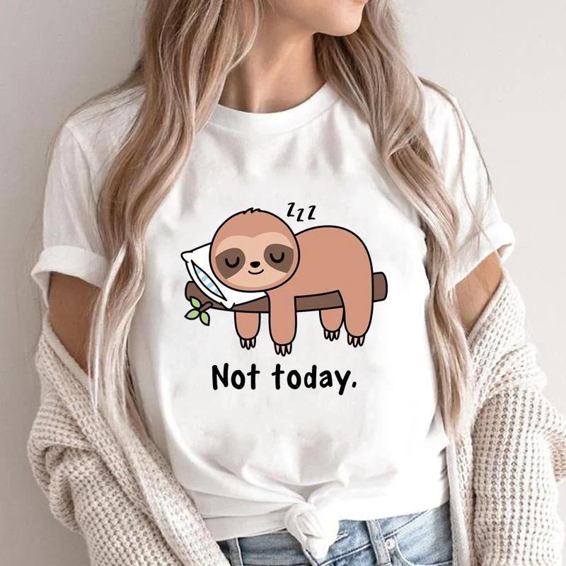 Одежда с коротким рукавом Летний топ для женщин Панда Смешной тренд 90-х Женская одежда Базовая футболка с принтом Графические футболки Топы Футболка