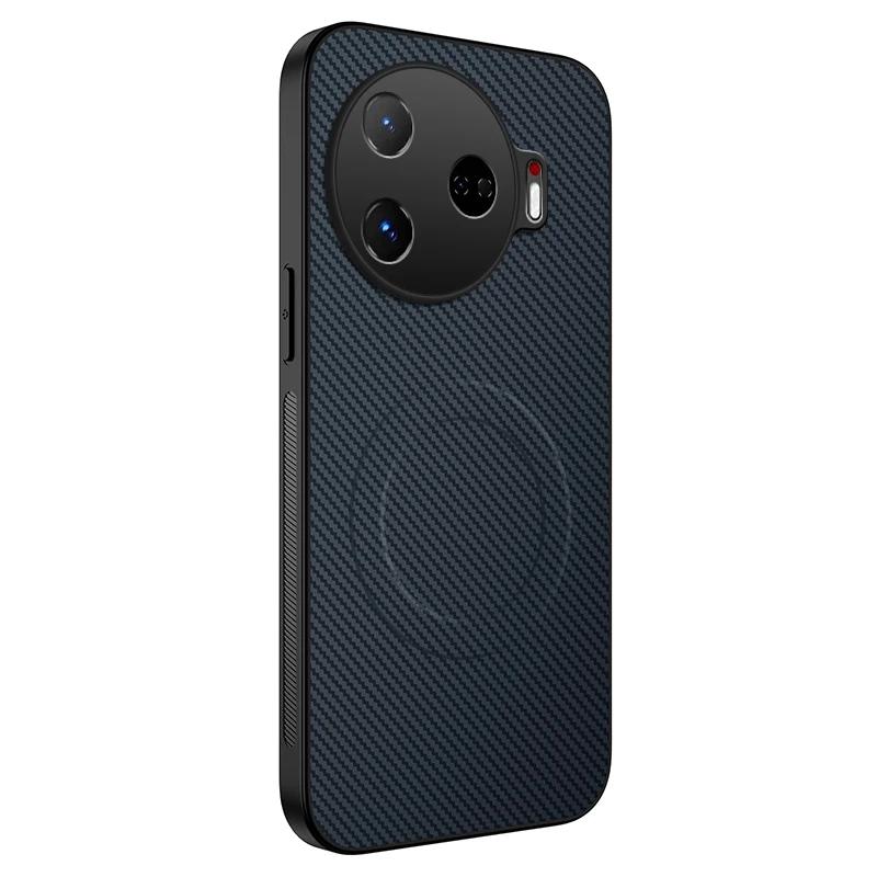 Phone Case Magnetic Wireless Charging For Tecno Camon 30 Pro 4G 5G Lens Protection Shockproof Silicone Leather Cover Shell Cases