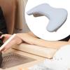 Подставка для рук из искусственной кожи U-образной формы, подушка для ногтей, съемная подставка, портативная для
