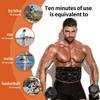 Стимулятор пресса EMS Тренажер для мышц живота Пояс для похудения тела и талии Сжигание жира Тонизирующее мышцы Фитнес-оборудование USB-перезарядка