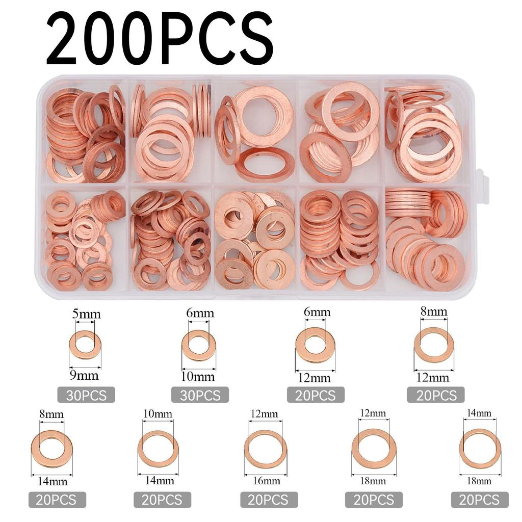 Фиолетовая медная уплотняющая твердая прокладочная коробка используется для масляной нижней заглушки корпуса О-образной подушки фиксированных автомобильных аксессуаров