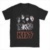 2025 Kiss Band T Shirt Men Women Fashion T-shirt Cotton Tshirt Kids Hip Hop Tops Tees Unisex Camisetas Hombre Tops Rock Band