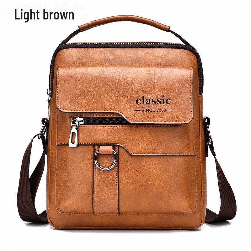 Men's Splash-proof, Wear-resistant Large Capacity Commuter Messenger Bag