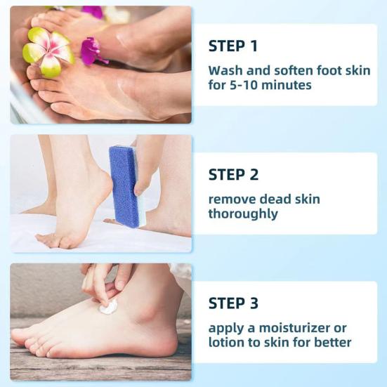Педикюр Пемза для ног Удаление мозолей и Скраб для ног