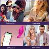 Носимые трусики G-spot вибраторы для женщин Управление через приложение Массажер-бабочка Мощный стимулятор клитора Взрослые секс-игрушки