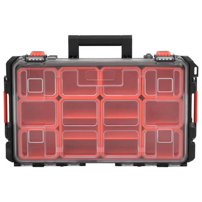 Mallette de transport portable noir 55,5x34,5x13,5 cm PP