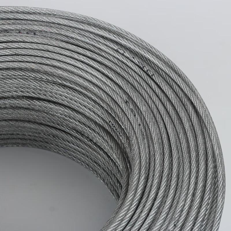 Minggu 4mm Plastic Coated Steel Wire Rope