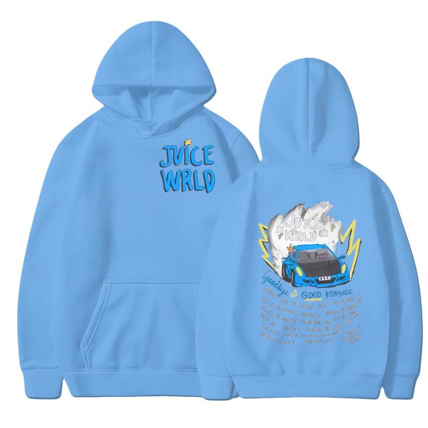 2024 Унисекс Темные Ретро Аниме Принт Толстовки и Свитшоты