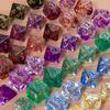Набор игральных костей DND из 7 многогранных цифровых игральных костей D4 D6 D8 D10 D% D12 D20 для настольных игр DND RPG