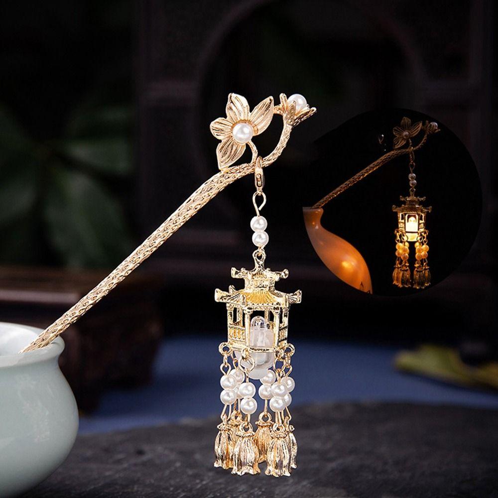 Tassel Hairpin Girl Hair Accessories Hanfu Hair Sticks Ancient Style Hairpin Chinese Style Headwear