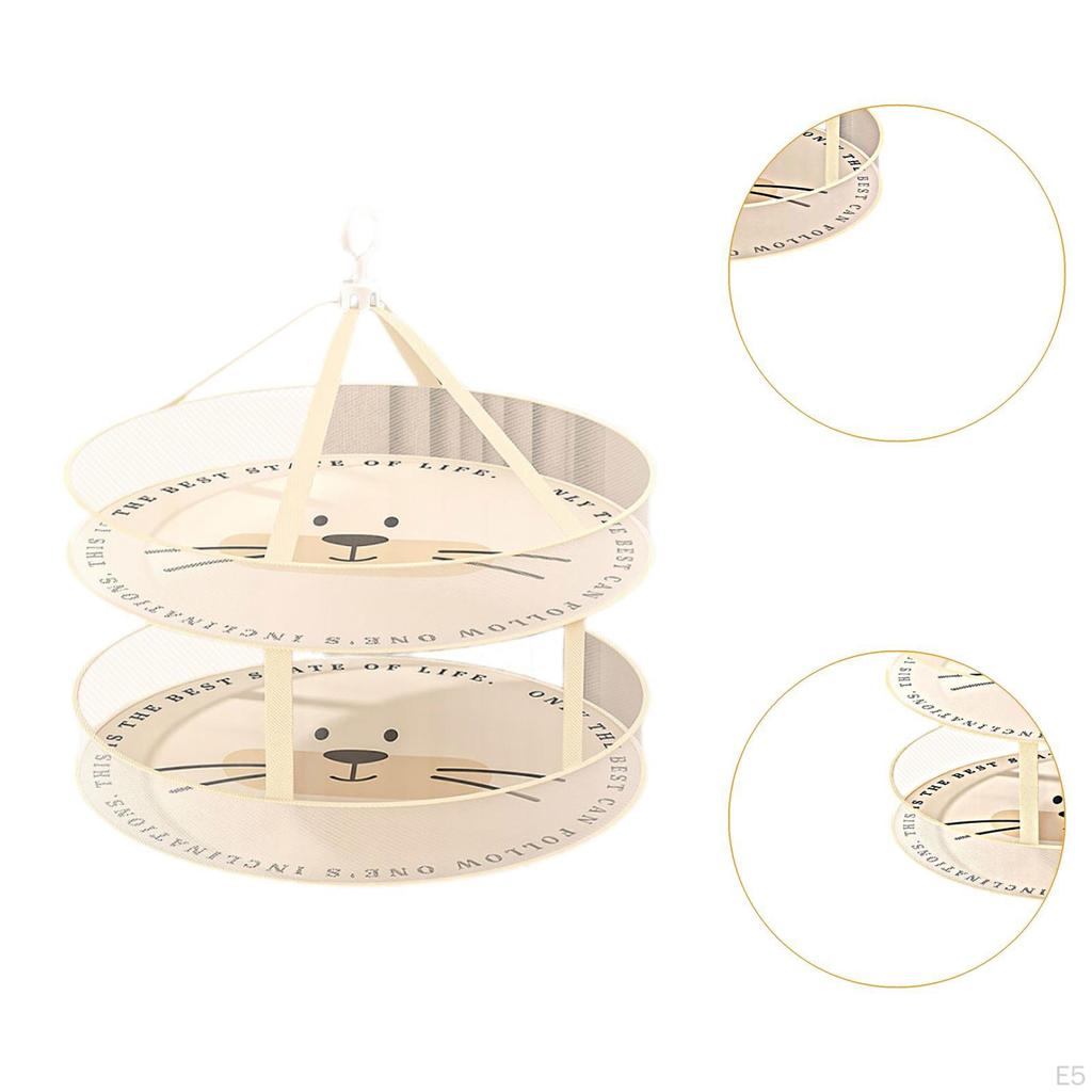 Подвесная сушилка для одежды, сушка свитера, сложенная плоская сетка, сушка для белья в помещении