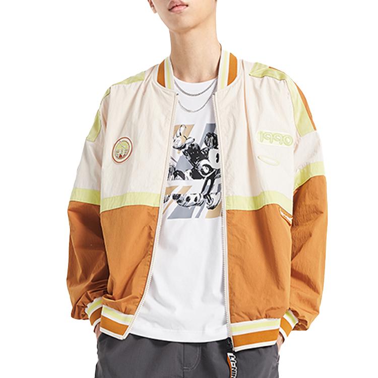 Li Ning Sports Fashion Series свободная куртка мужская куртка коричневая AJDQ363-4