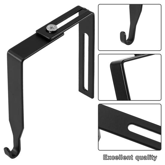 2/4/6/8/10Pcs Adjustable Outdoor Light String Hooks Rustproof Strong Load-bearing String Light Hanger Hooks Cable Cord Holders