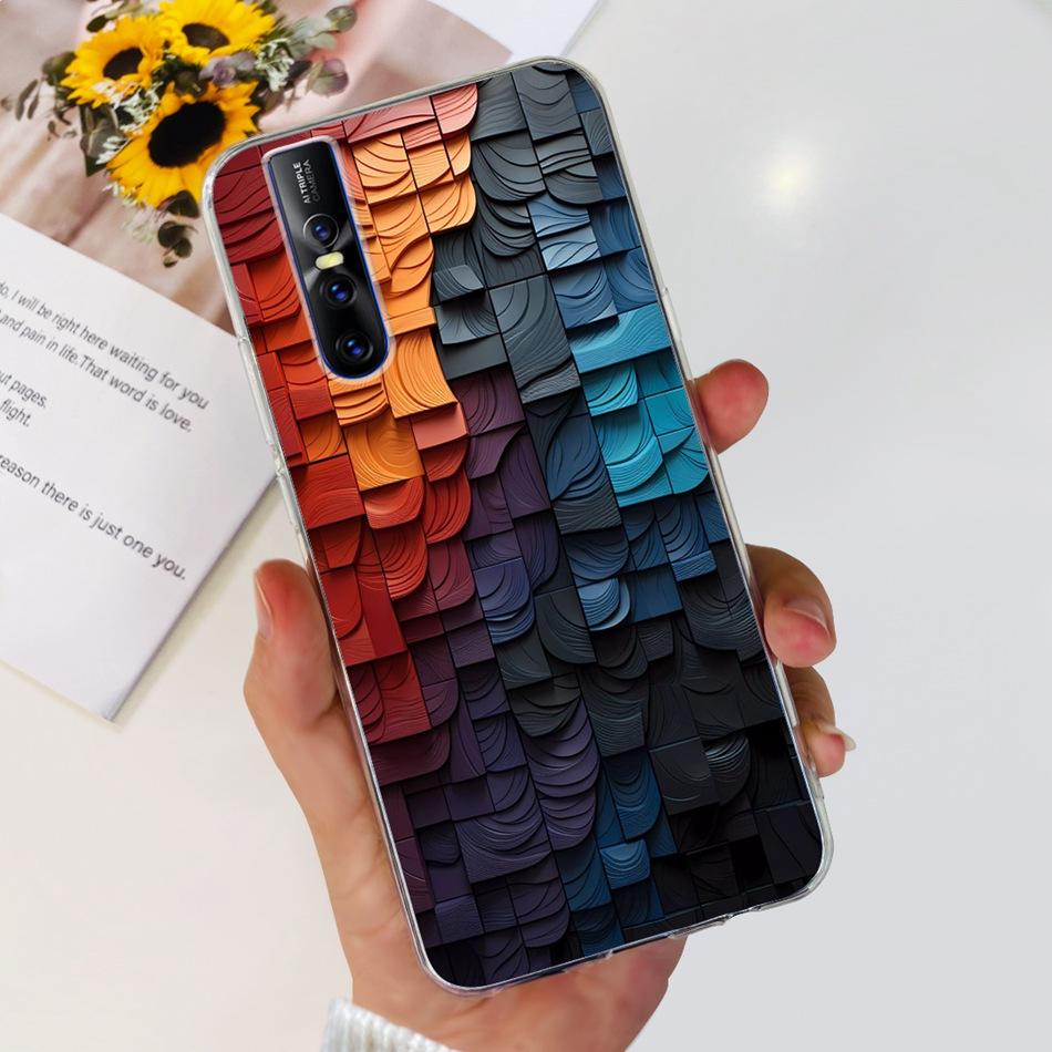 For Vivo V15 Pro Case Vivo V15 V15Pro Vivo_1818 Vivo_1819 Fashion Cool Pattern Soft Silicone TPU Phone Cases