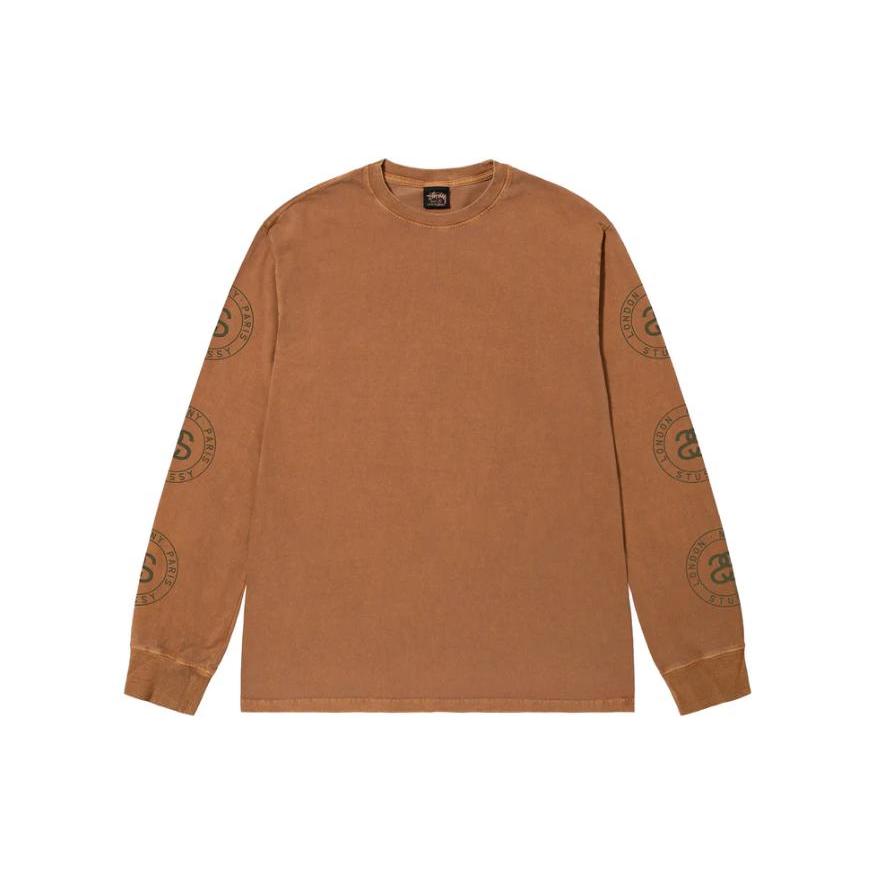 Stussy Seal Pigment Dyed Long Sleeve Tee 1994860