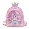 Cute Sparkling Animal Pattern Backpack For Boys And Girls With Breathable Design